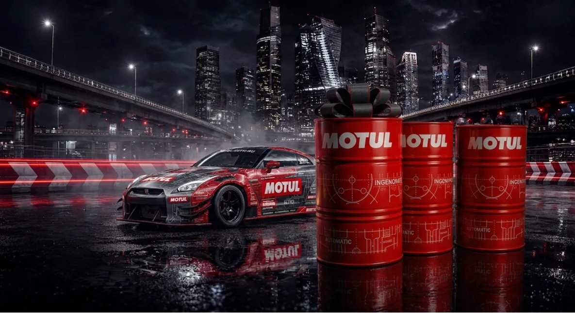 АКЦИЯ НА МОТОРНОЕ МАСЛО MOTUL 8100 ECO-LITE 5W-30