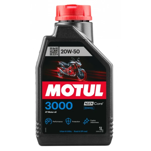 MOTUL 3000 4T 20W-50 1л