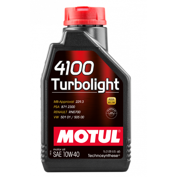 Motul 4100 Turbolight 10W-40 1л