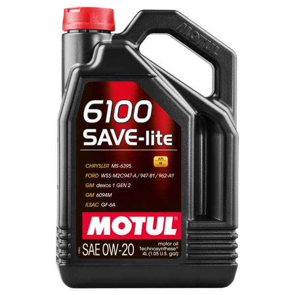 MOTUL 6100 SAVE-LITE 0w20 4 л
