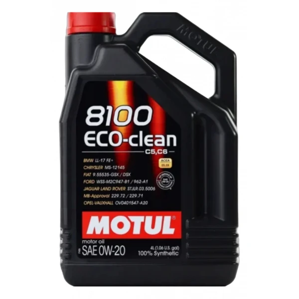MOTUL 8100 ECO-CLEAN 0W-20 4л