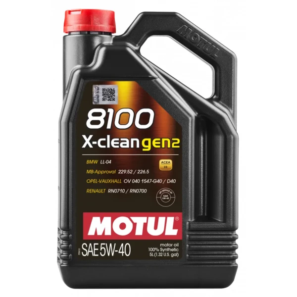 Motul 8100 X-clean GEN2 5W40 5л