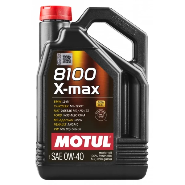 MOTUL 8100 X-MAX 0W40 5л