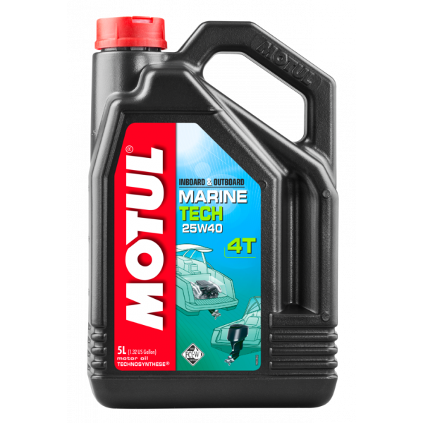 MOTUL Marine Tech 4T 25w-40 5л