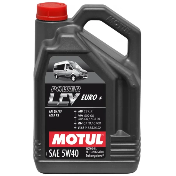 POWER LCV EURO+ 5W40 5L НЕТ В НАЛИЧИИ